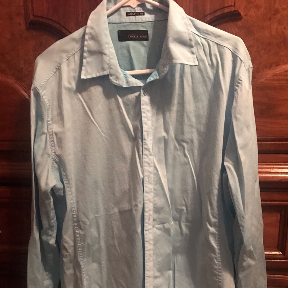 Buckle Black Men’s dress shirt